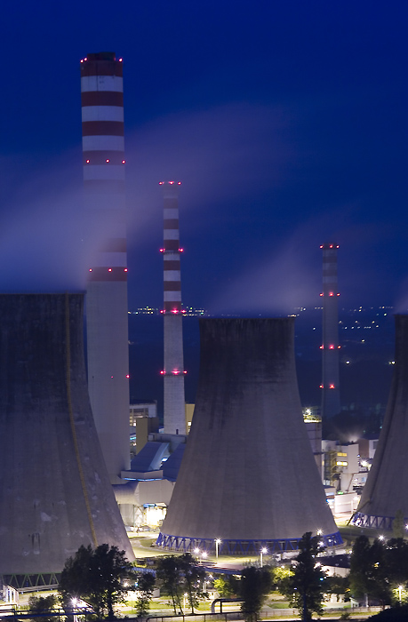 Elektrownia w Łaziskach.