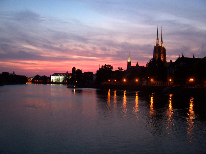Wrocław - wieczór