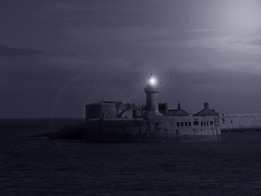 Latarnia w Dun Laoghaire