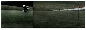 zielony golf