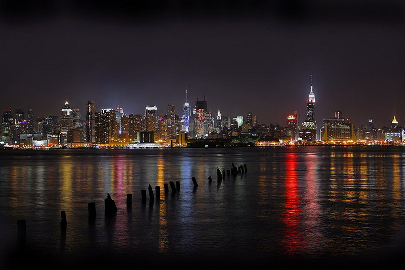 Manhattan by night