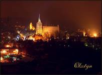 Olsztyn nocą
