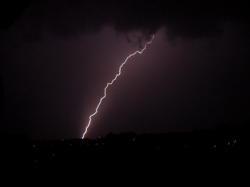 Burza nad miastem