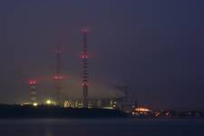 Elektrownia Rybnik o zmierzchu raz jeszcze