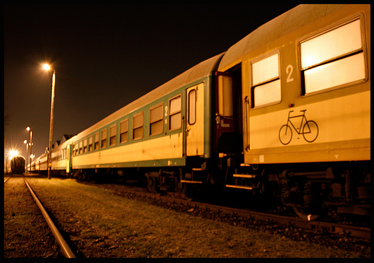 Pociąg do rowerów