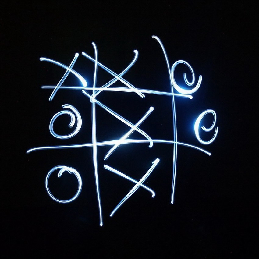 O X  warjacje /  światłem malowane (latarka diodowa)