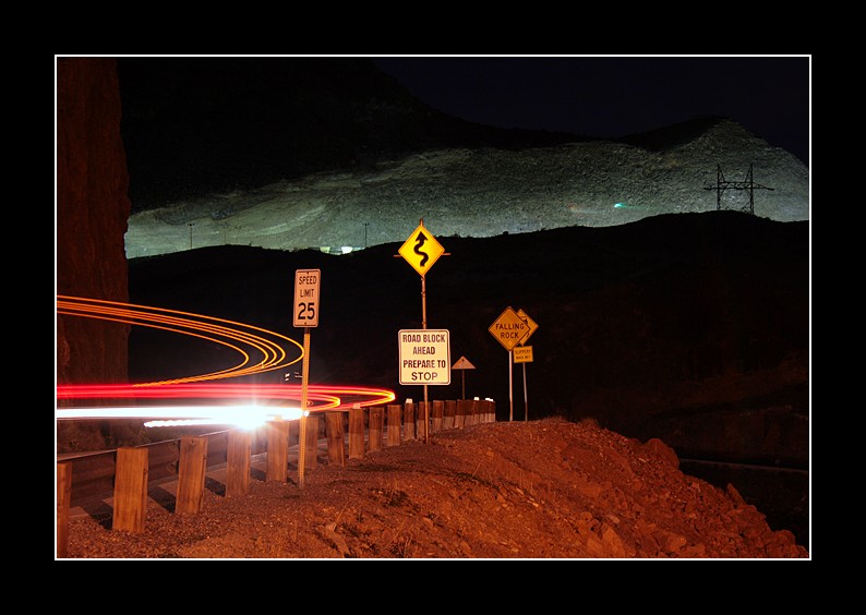 night road