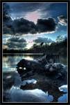 black lake