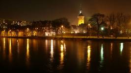Kołobrzeg nocą