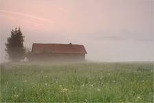 Beskid Niski. Poranek.