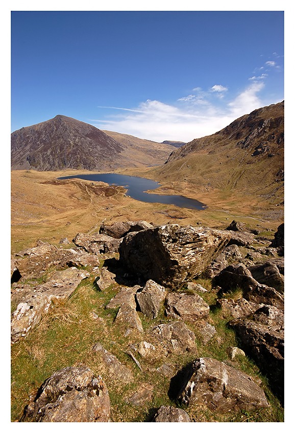 Llyn Idwal oraz Carnedd Dafydd