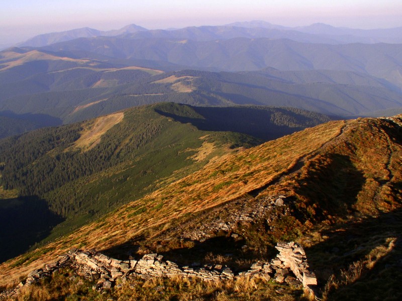 Wczesny poranek ma Popie Ivanie