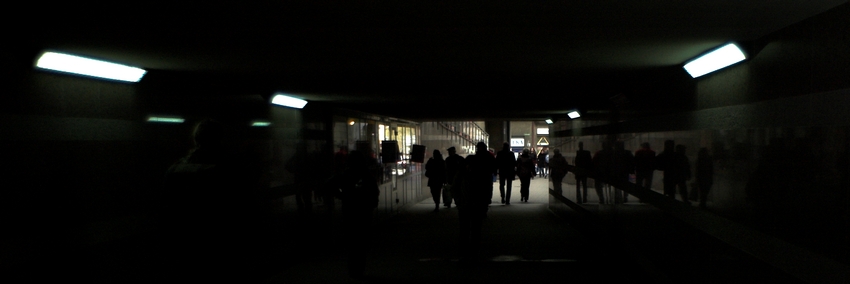 Tunel ludzkich zamyśleń...