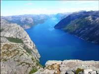 Fjord Lysefjorden