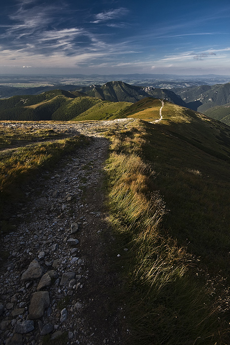 Słowackie Tatry-droga w dal