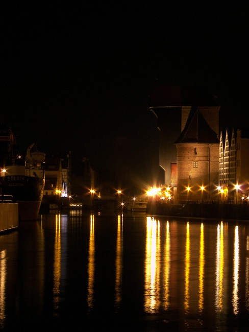 Gdańsk nocą 1