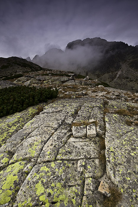 Słowackie Tatry- mgiełki