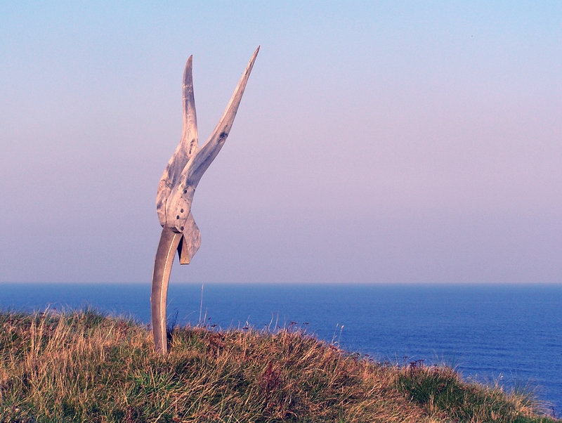 ...seagull whittled of wood