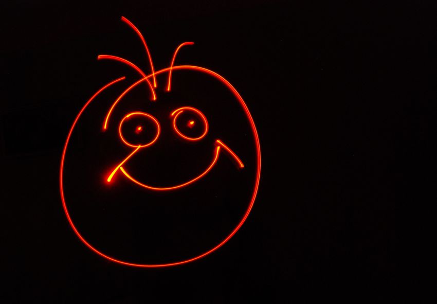 neonowy smile