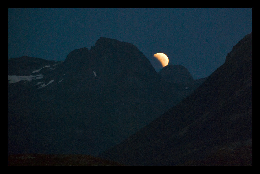 mountain moon