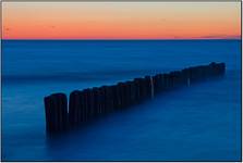 half blue...