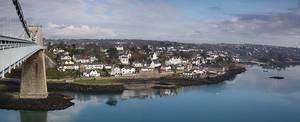 Panorama Menai Bridge
