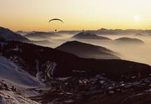 W przestworzach nieopodal Grenoble