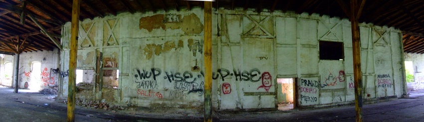 Opuszczony Tabor kolejowy