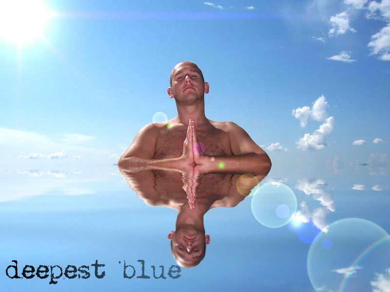 blue