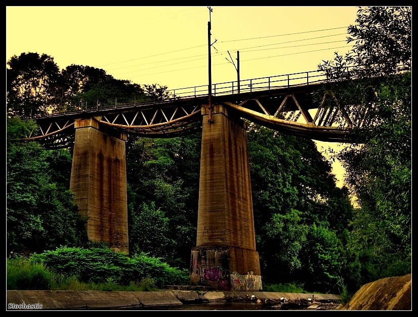 Railway bridge in Grybów vol. 3