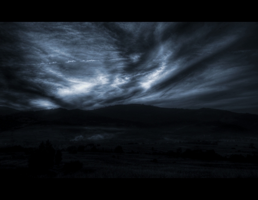 Aurora in the middlenight