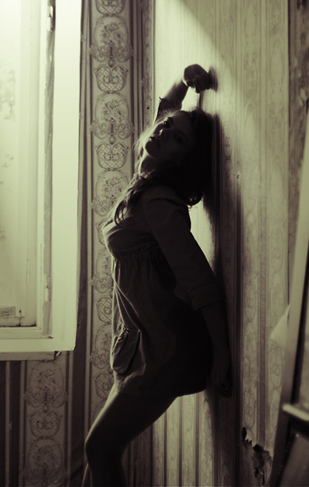 the woman