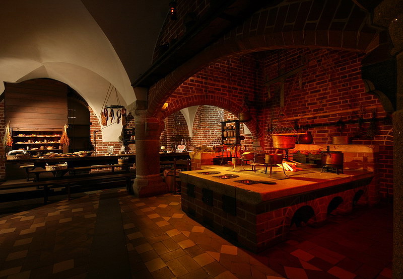 Kuchnia zamkowa Malbork.