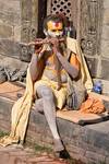 Sadhu z fletem