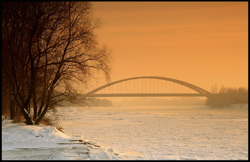 zima nad Wisłą