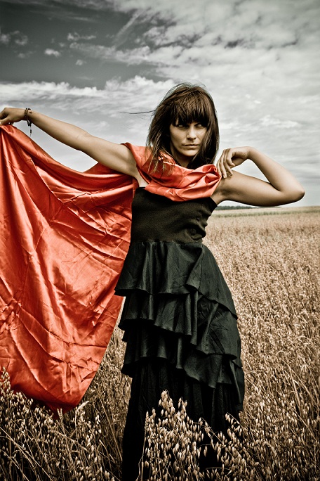 red scarf again
