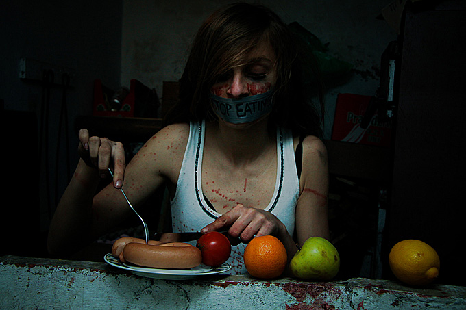 Stop eating