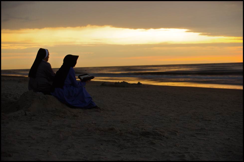 Pismo św. na plaży