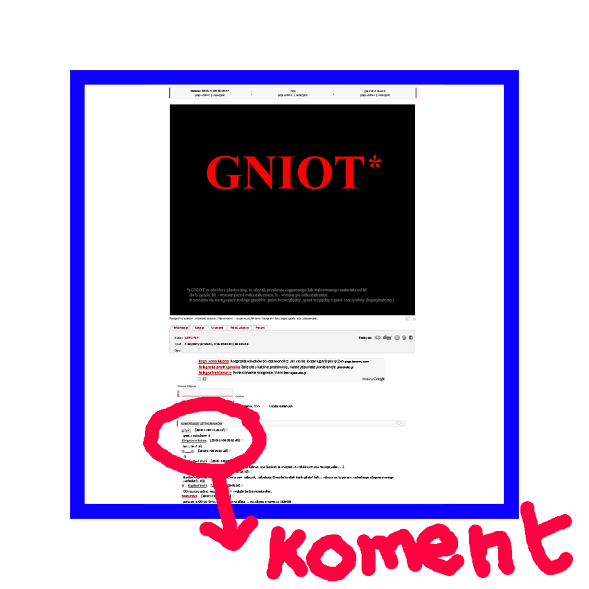 Proszę o konstruktywne komenty