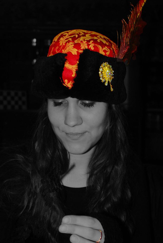 červený baret