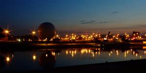 Wisła nocą