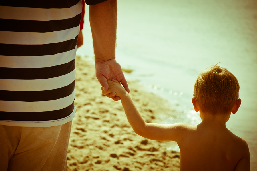 Father and son