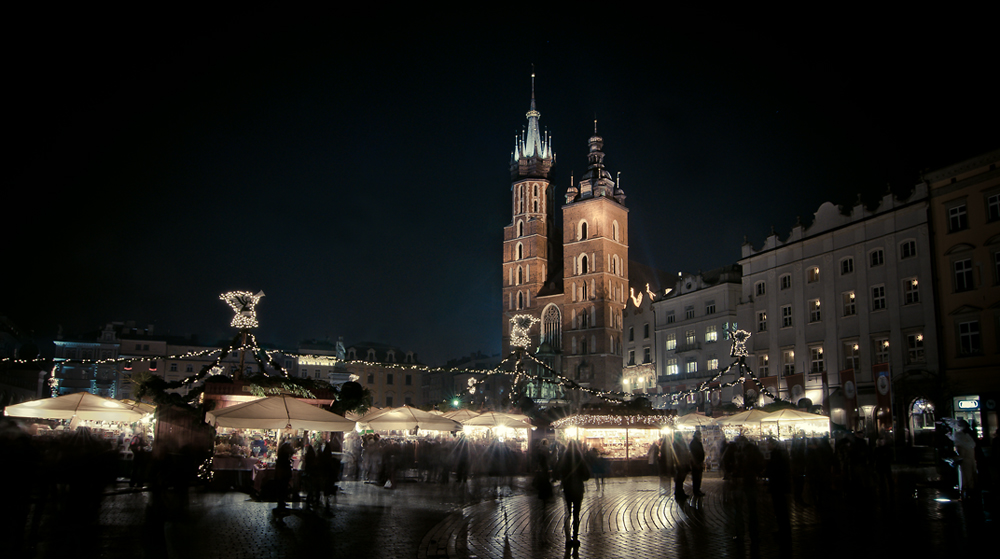 Rynek w Krakowie (świątecznie) 2