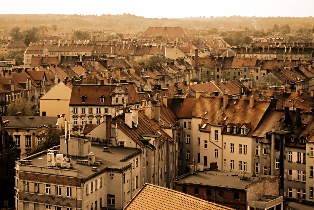 Legnica z lotu ptaka
