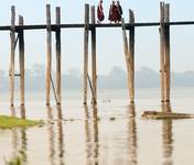 Most w Amarapurze - Myanmar