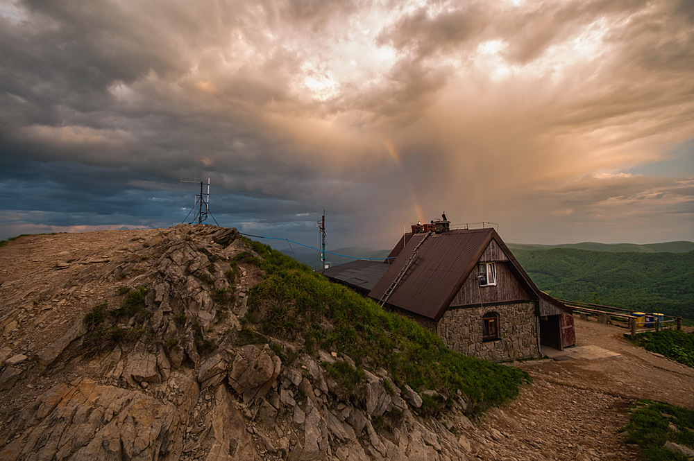 Dom na połoninie.
