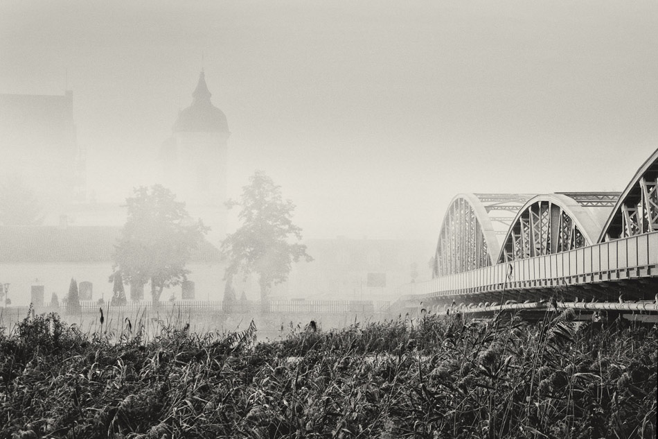 Tykocin we mgle.