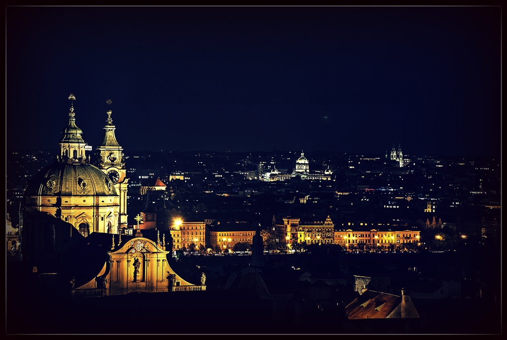 Praga nocą
