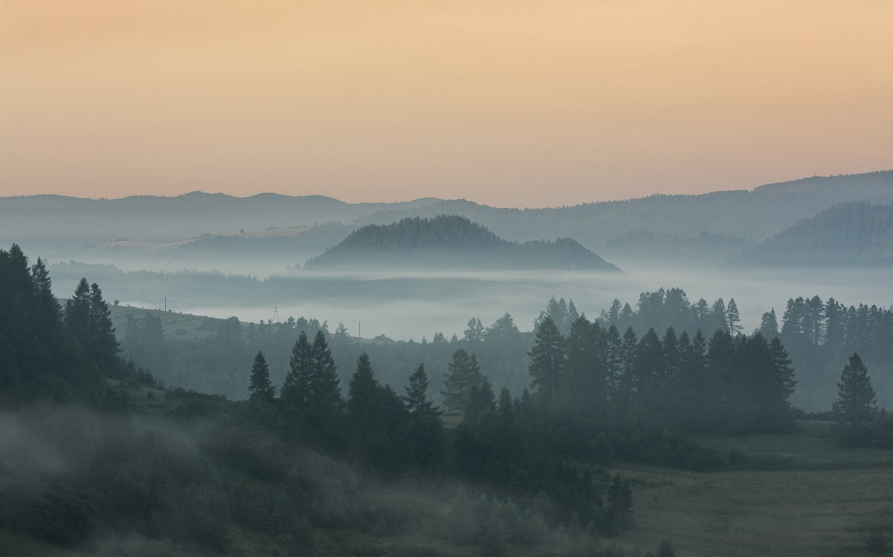 Pieniny o poranku