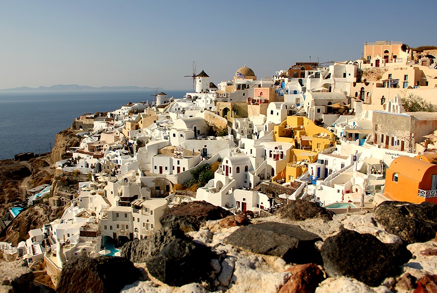 Podróże - Grecja - Wyspa Santorini - Oia